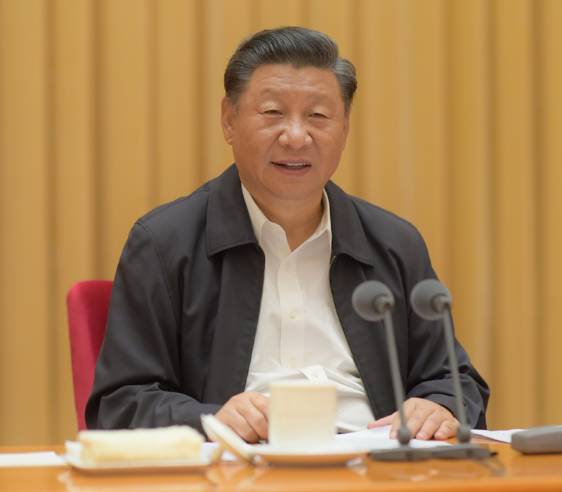 8月28日至29日,中央第七次西藏工作座谈会在北京召开。中共中央总书记、国家主席、中央军委主席习近平出席会议并发表重要讲话。新华社记者 李学仁 摄